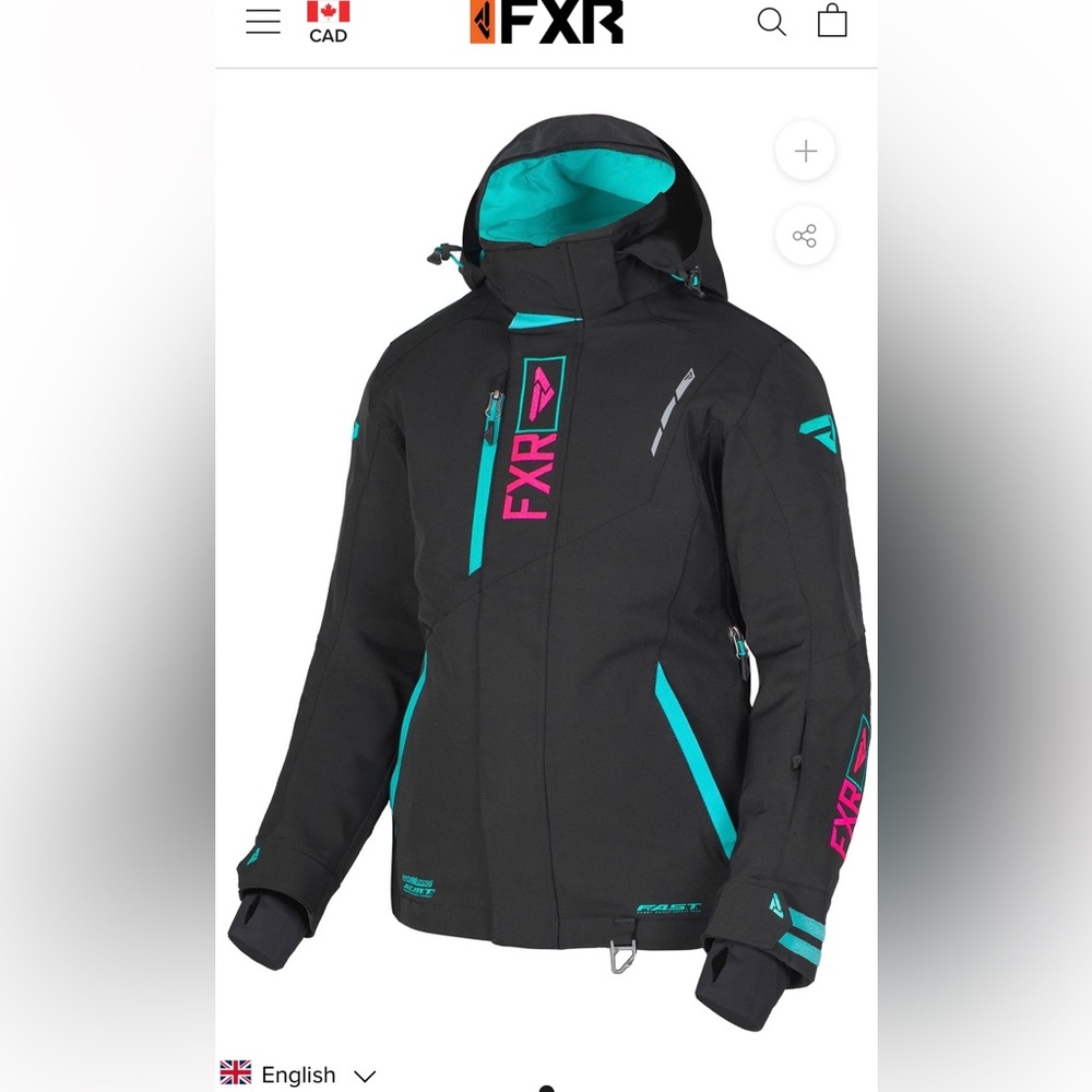 Ladies winter FXR renegade jacket